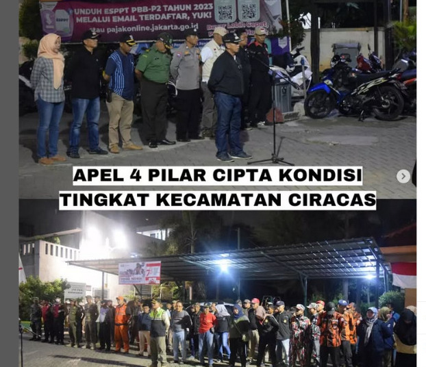 Apel Cipta Kondisi tingkat Kecamatan Ciracas